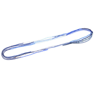 convertible necklace bracelet in blue