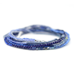 seed bead wrap bracelet stretchy