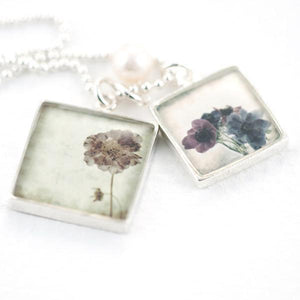 Vintage Styled Violet Necklace