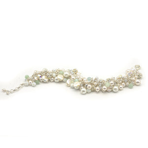 Pearl Cluster Bracelet