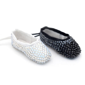 Swan Lake Miniature Pointe Shoes • January Shoe Theme of the Month