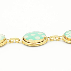 Turquoise Bracelet in Gold