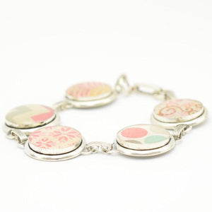 Sweetheart Silver Link Bracelet