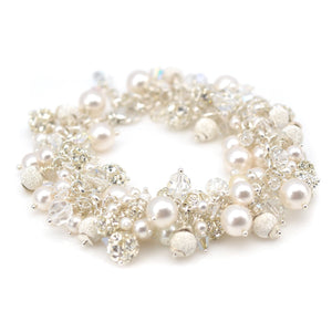 Pearl Cluster Bracelet