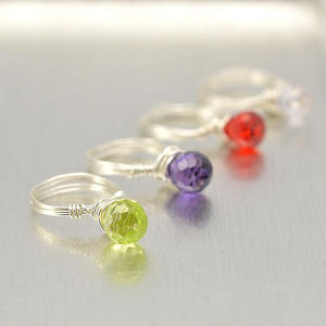 candy rings in a group