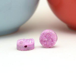 Pink druzy DIY kit option