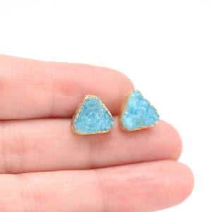 bridesmaids earrings druzy