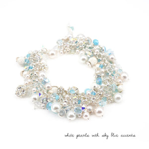 Pearl Cluster Bracelet