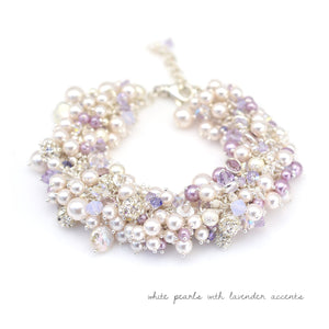 Pearl Cluster Bracelet