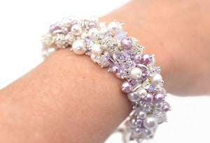 Pearl Cluster Bracelet