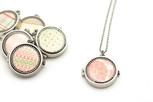 personalized locket from sugar sidewalk