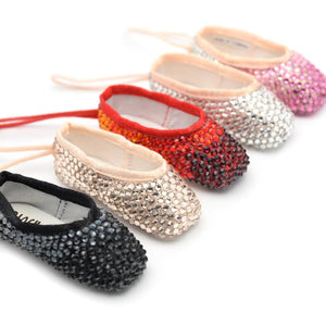 Mini Pointe Shoe • Covered in Swarovski Crystals