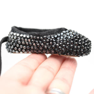 Mini Pointe Shoe • Covered in Swarovski Crystals