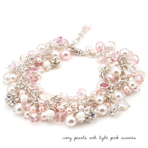 Pearl Cluster Bracelet
