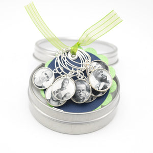 Seattle Seahawks Wine Charms - READY TO SHIP