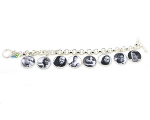Seahawks Players Charm Bracelet