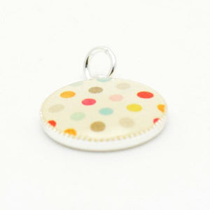 Multicolored Dot Pendant