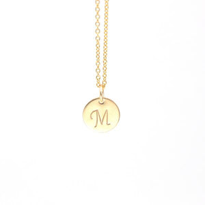 initial necklace