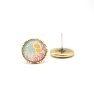 Sweet Floral Stud Earrings