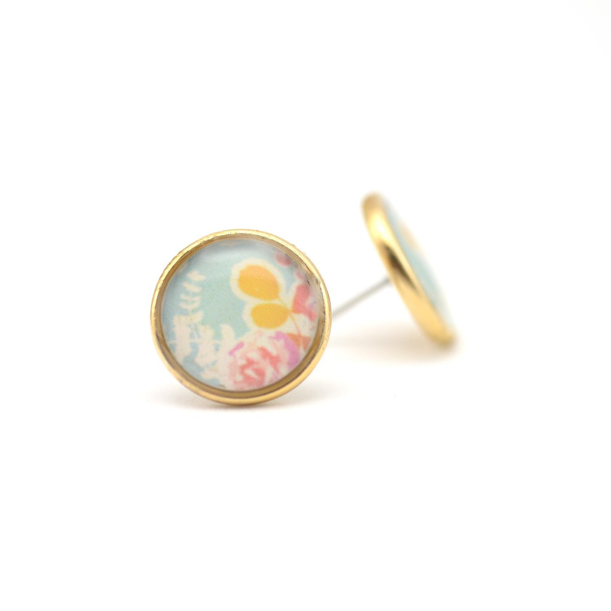 Sweet Floral Stud Earrings
