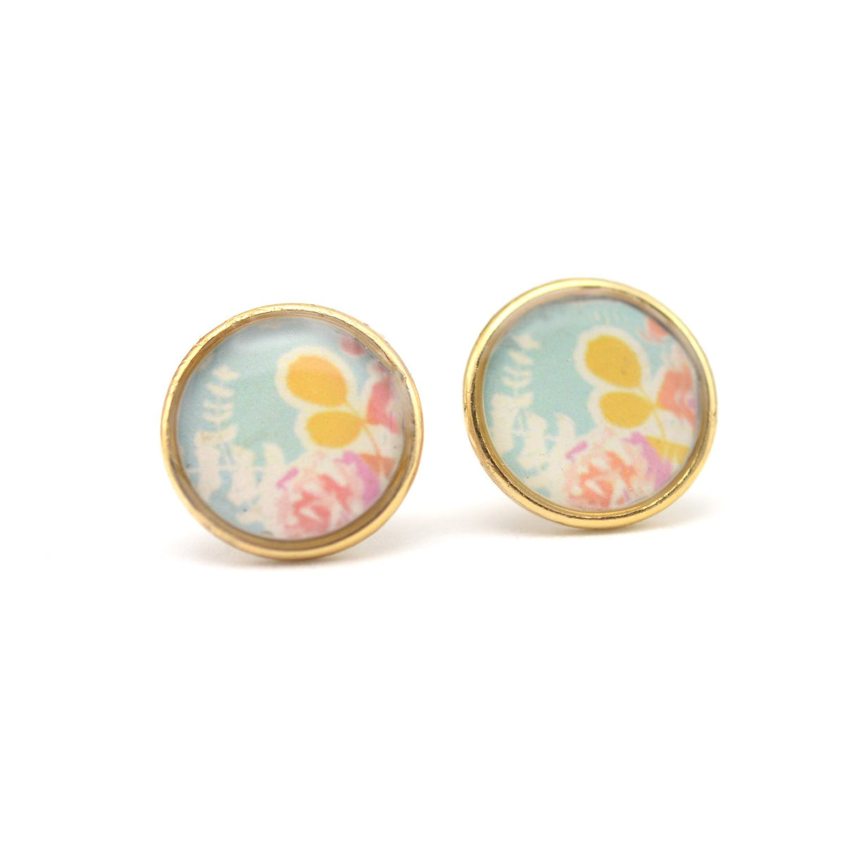 Floral Stud Earrings • Sweet Boho Earrings