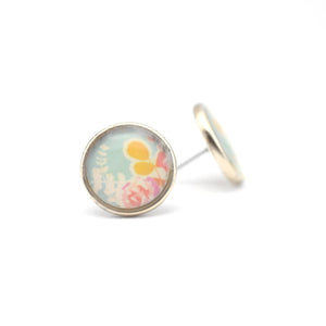 Sweet Floral Stud Earrings