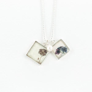 Vintage Styled Violet Necklace