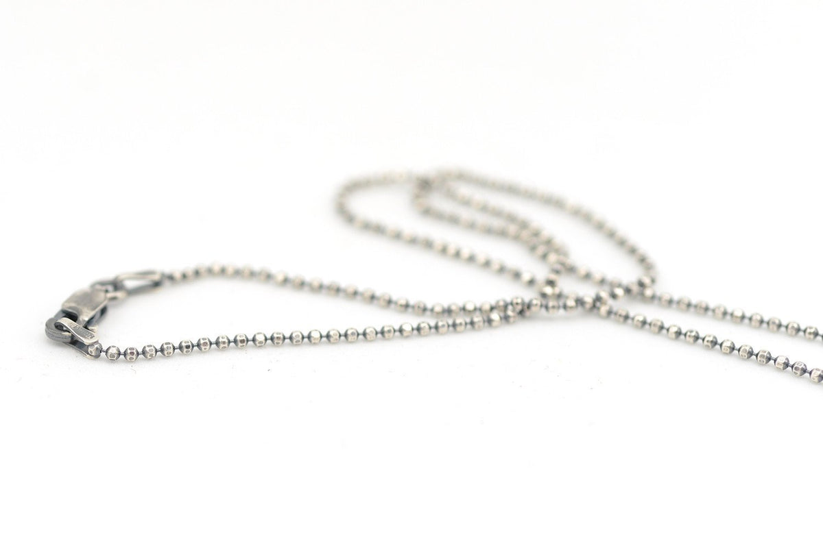 antiqued beaded chain