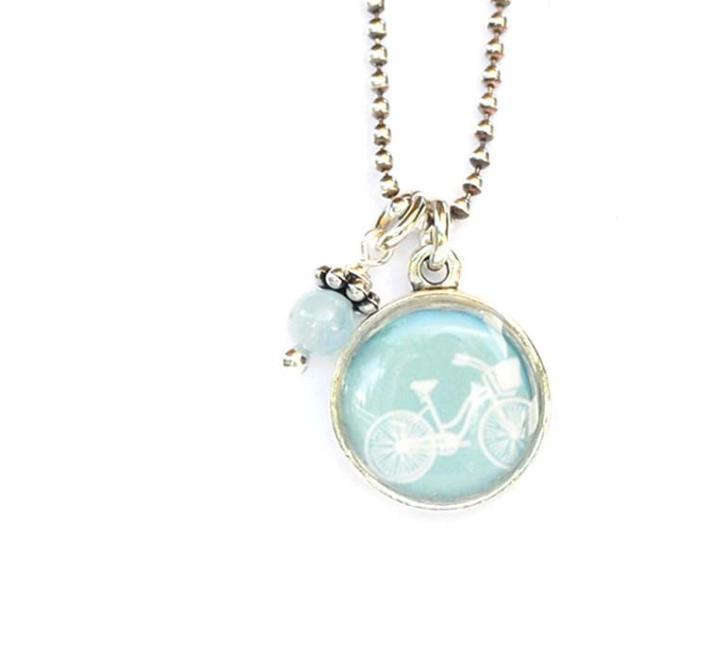 bicycle necklace