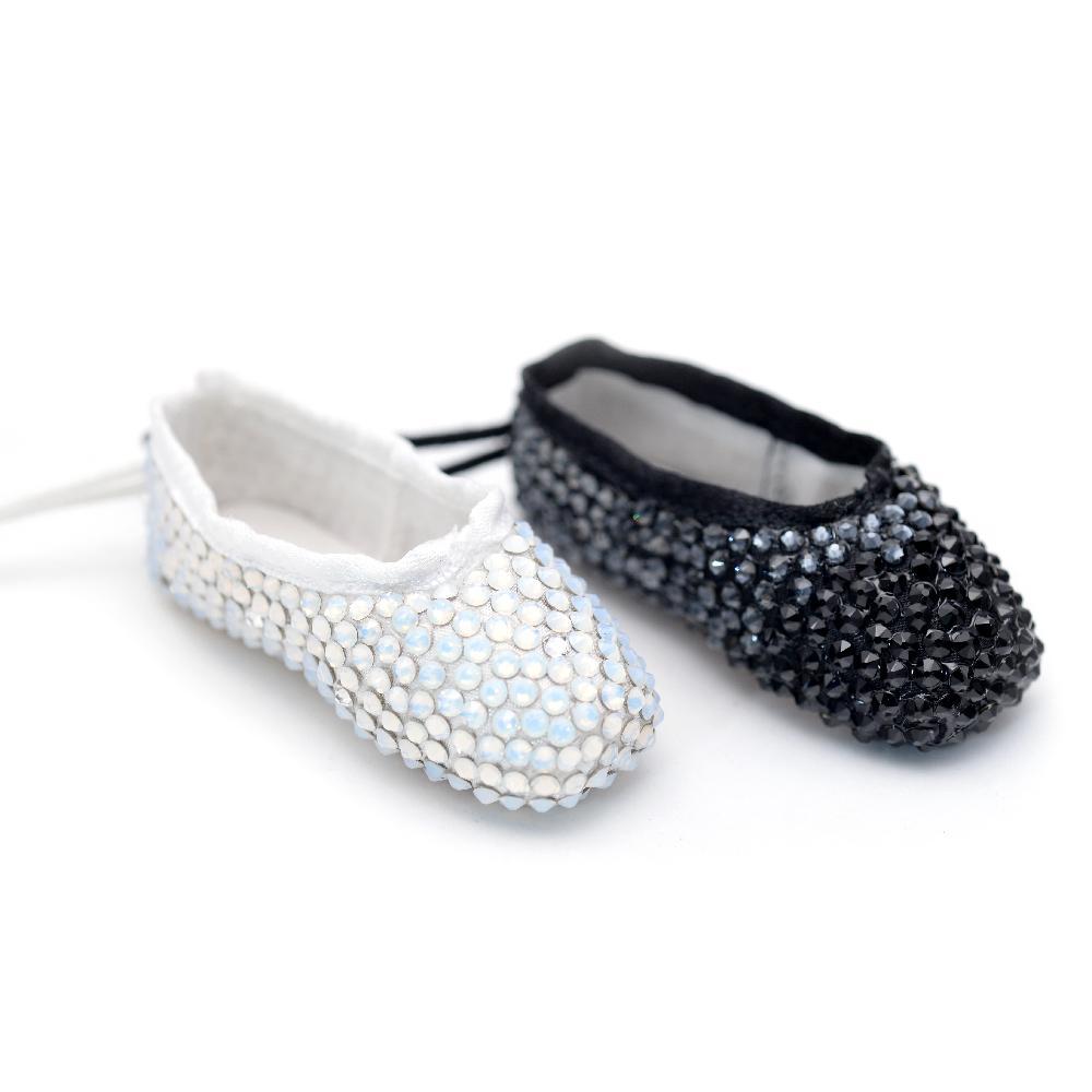 Swan Lake Miniature Pointe Shoes • January Shoe Theme of the Month