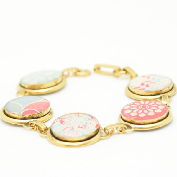 fiesta gold link bracelet