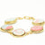 fiesta gold link bracelet