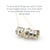 hand stamped custom quote necklace