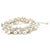 Bridal Pearl Cluster Bracelet