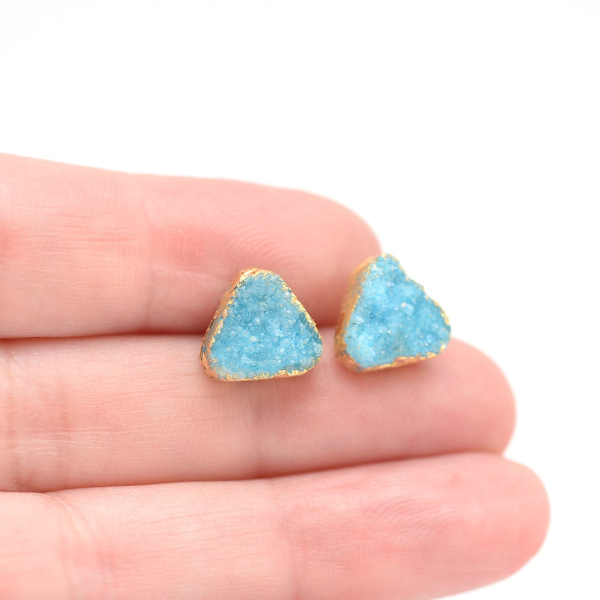 bridesmaids earrings druzy