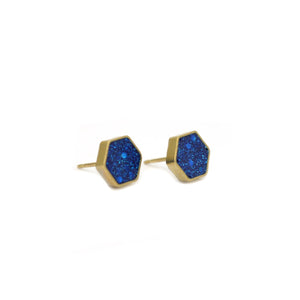 Tiny Galaxy Hexagon Studs