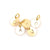 Gold stamped charm