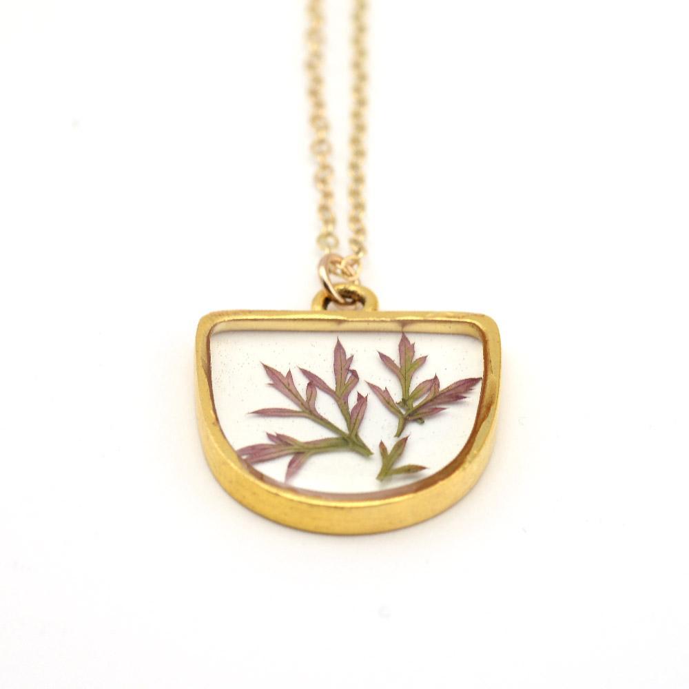 boho long gold necklace