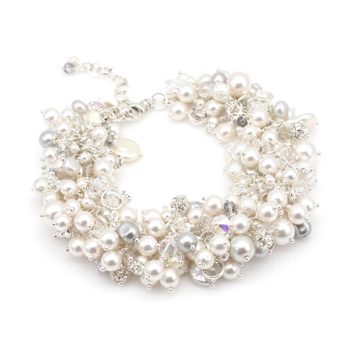 Pearl Cluster Bracelet