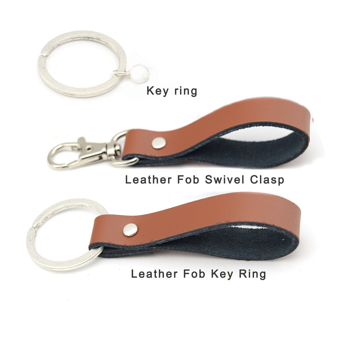 Personalized Footprints & Baby Name Keychain