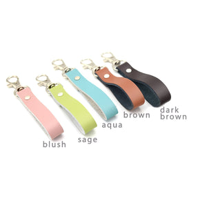 Personalized Footprints & Baby Name Keychain