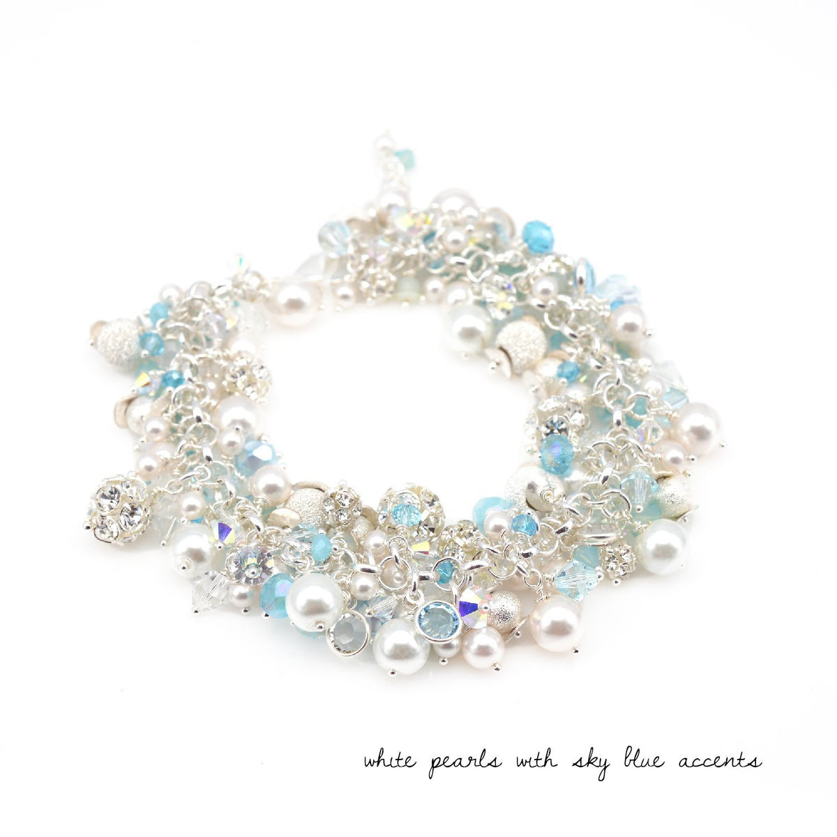 Pearl Cluster Bracelet