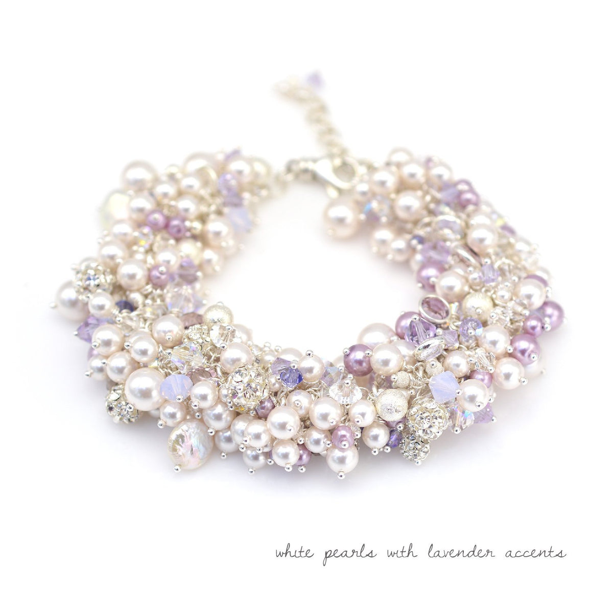 Pearl Cluster Bracelet