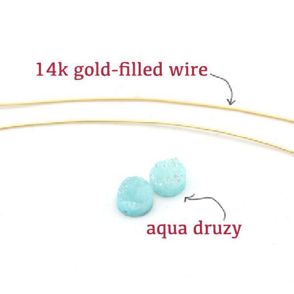 Druzy Earrings Do It Yourself Kit