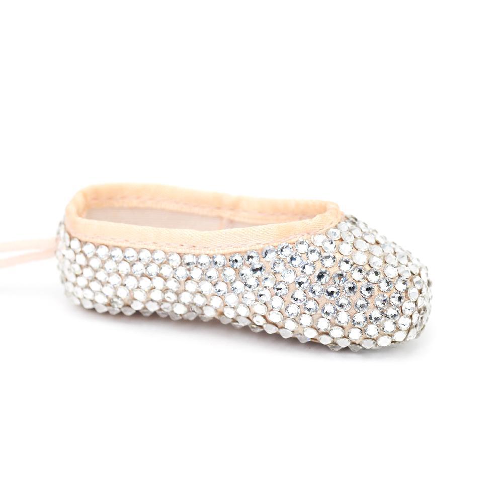 Mini Pointe Shoe • Covered in Swarovski Crystals