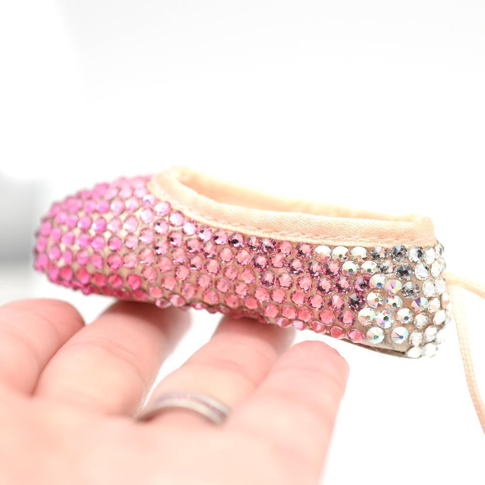 Mini Pointe Shoe • Covered in Swarovski Crystals