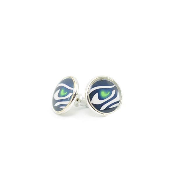 Seahawks Post Earrings