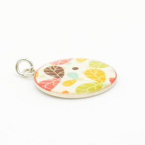 Multicolored Leaf Pendant