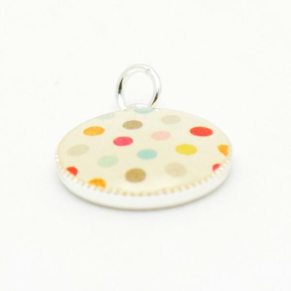 Multicolored Dot Pendant