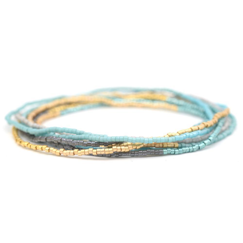 boho stretchy wrap bracelet